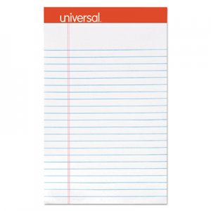 Genpak Perforated Edge Writing Pad, Narrow Rule, 5 x 8, White, 50 Sheet, Dozen UNV46300 M9-46300
