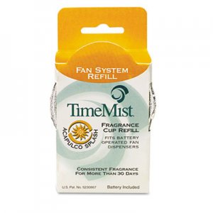 TimeMist Fragrance Cup Refill, Acapulco Splash, 1oz, 12/Carton TMS1044935