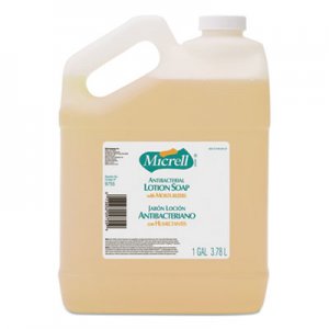Micrell Antibacterial Lotion Soap, Light Scent, Liquid, 1gal Bottle GOJ975504EA 9755-04