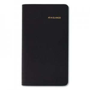 At-A-Glance Compact Weekly Appointment Book, 3 1/4 x 6 1/4, Black, 2019 AAG7000805 70-008-05