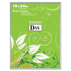 DAX U-Channel Poster Frame, Contemporary Clear Plastic Window, 18 x 24, Clear Border DAX2811W5T 2811W5T