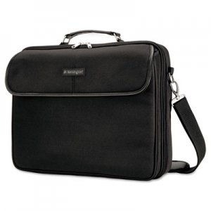 Kensington Simply Portable 30 Laptop Case, 15 3/4 x 3 x 13 1/2, Black KMW62560 62560