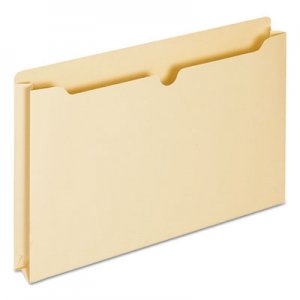 Genpak Economical File Jackets with Two Inch Expansion, Legal, 11 Point Manila, 50/Box UNV76500