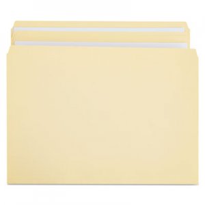 Genpak File Folders, Straight Cut, Two-Ply Top Tab, Legal, Manila, 100/Box UNV16120