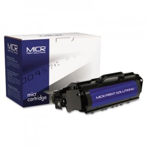 MICR Print Solutions Compatible with T650ML MICR Toner, 10,000 Page-Yield, Black MCR650ML