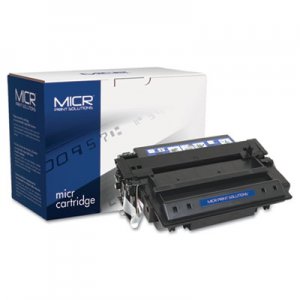 MICR Print Solutions Compatible with Q7551XM High-Yield MICR Toner, 13,000 Page-Yield, Black MCR51XM