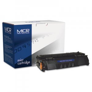 MICR Print Solutions Compatible with Q5949XM High-Yield MICR Toner, 6,000 Page-Yield, Black MCR49XM