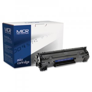 MICR Print Solutions Compatible with CB435AM MICR Toner, 30,000 Page-Yield, Black MCR35AM