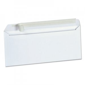 Genpak Peel Seal Strip Business Envelope, #10, 4 1/8 x 9 1/2, White, 500/Box UNV36003