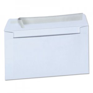 Genpak Peel Seal Strip Business Envelope, #6 3/4, 3 5/8 x 6 1/2, White, 100/Box UNV36000