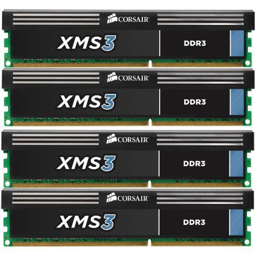 Corsair XMS3 16GB DDR3 SDRAM Memory Module CMX16GX3M4A1333C9