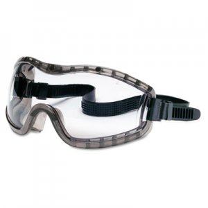 MCR Safety Stryker Safety Goggles, Chemical Protection, Black Frame CRW2310AF 2310AF