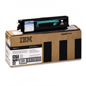 IBM 75P5711 High-Yield Toner, 6000 Page-Yield, Black IFP75P5711 75P5711