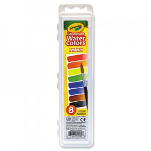 Crayola Watercolors, 8 Assorted Colors CYO530080 530080