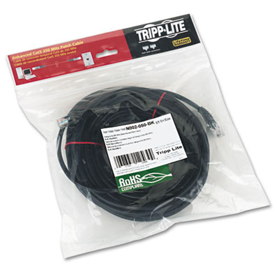 Tripp Lite CAT5e Molded Patch Cable, 50 ft., Black N002-050-BK TRPN002050BK