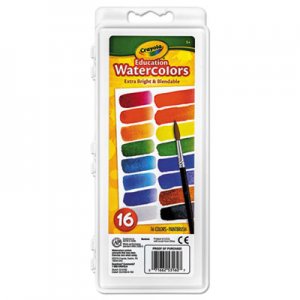 Crayola Watercolors, 16 Assorted Colors CYO530160 530160