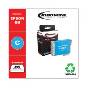 Innovera Remanufactured T069220 (69) Ink, Cyan IVR69220