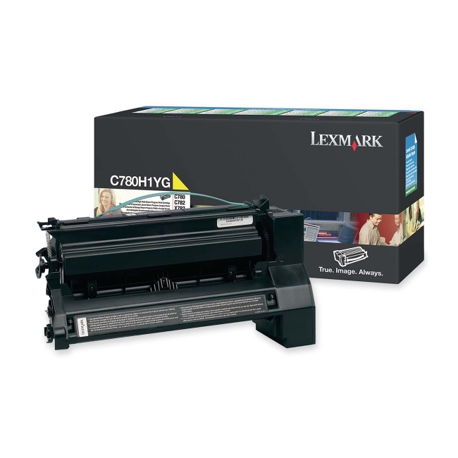 Lexmark Extra High Yield Yellow Toner Cartridge for C782n, C782dn, C782dtn and X782e Printers C782X2YG
