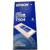 Epson Light Cyan Photographic Dye Ink Cartridge T504011