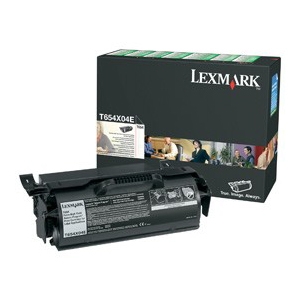 Lexmark Extra High Yield Return Program Black Toner Cartridge T654X04A