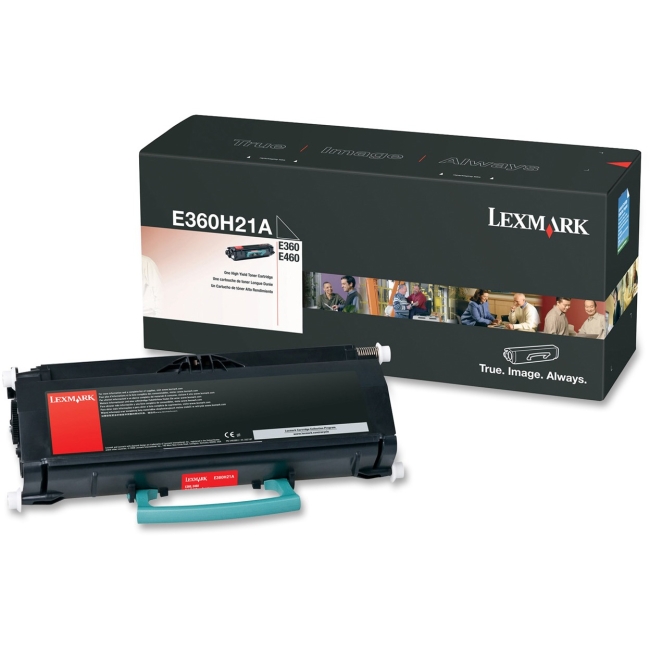 Lexmark High Yield Black Toner Cartridge E360H21A