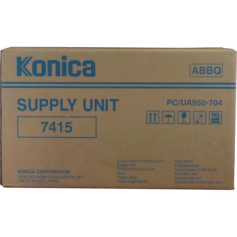 Konica Minolta Black Toner /Developer/Drum Cartridge 950704
