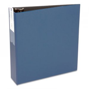 Avery Economy Non-View Binder with Round Rings, 11 x 8 1/2, 3" Capacity, Blue AVE04600 04600