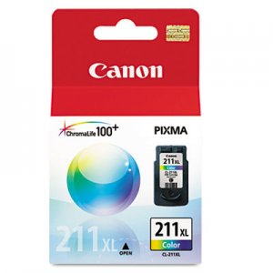 Canon 2975B001 (CL-211XL) High-Yield Ink, Tri-Color CNM2975B001 2975B001