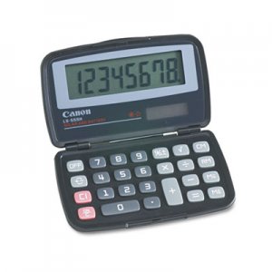 Canon LS555H Handheld Foldable Pocket Calculator, 8-Digit LCD CNM4009A006AA 4009A006