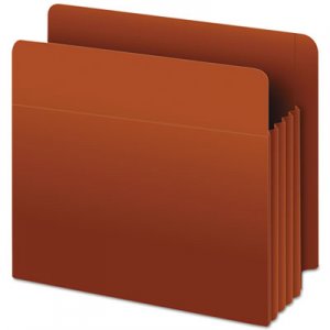 Pendaflex Heavy-Duty End Tab File Pockets, Straight Cut, 1 Pocket, Letter, Brown PFX95343 95343
