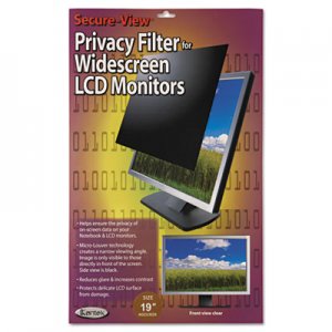 Kantek Secure View LCD Monitor Privacy Filter For 19" Widescreen KTKSVL190W SVL190W