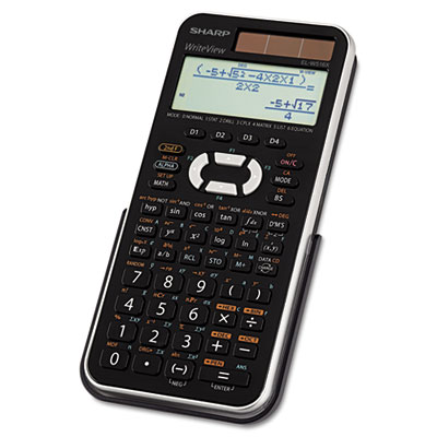 Sharp EL-W516XBSL Scientific Calculator, 16-Digit LCD SHRELW516XBSL ELW516XBSL