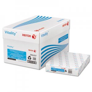 Xerox Vitality 30% Recycled Multipurpose 3-Hole Paper, 8 1/2 x 11, White, 500 Sheets XER3R06297 3R06297