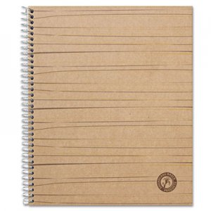 Genpak Sugarcane Based Notebook, College Rule, 11 x 8 1/2, White, 100 Sheets UNV66208