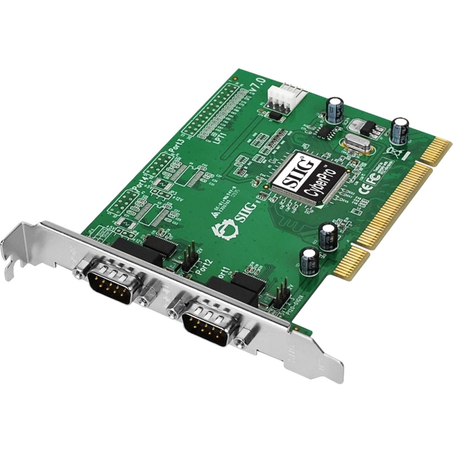 SIIG CyberSerial 2-port PCI Serial Adapter JJ-P29012-S7