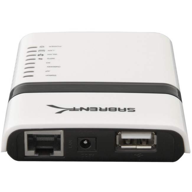 Sabrent Portable Wireless Router NT-WR1N