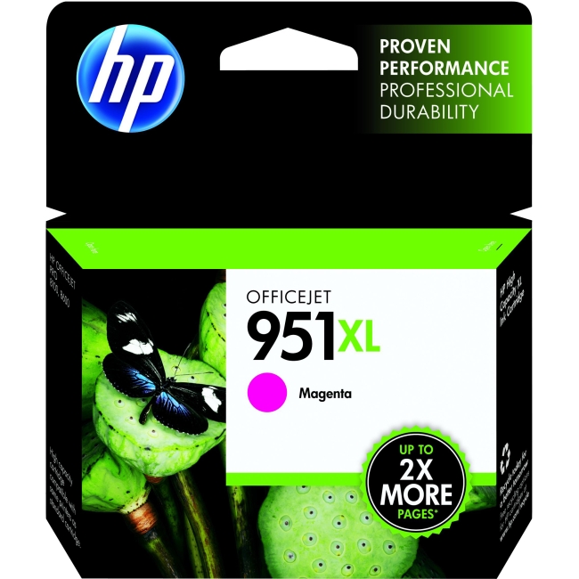 HP Magenta Officejet Ink Cartridge CN047AN#140 951XL