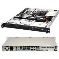 Supermicro SuperChasis System Cabinet CSE-811L-600B 811L-600B