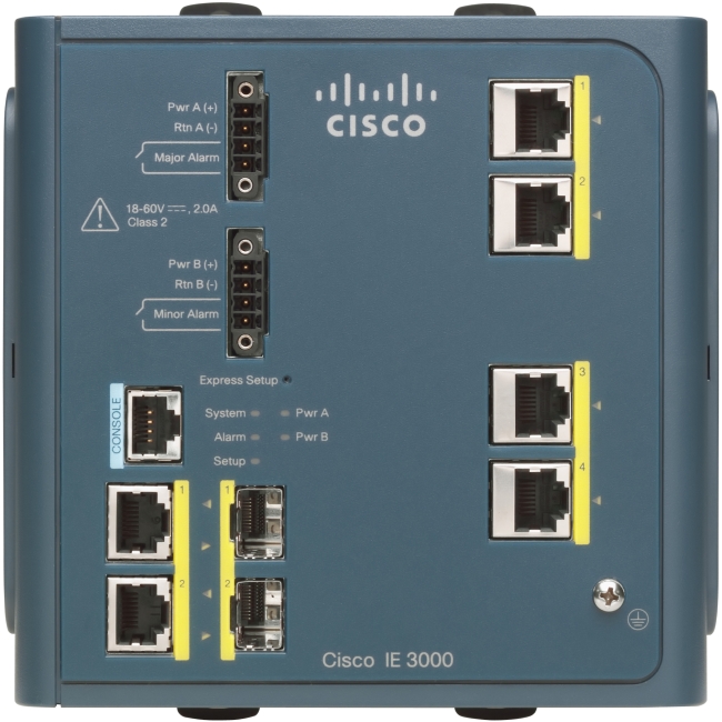Cisco Ethernet Switch - Refurbished IE-3000-4TC-RF IE-3000-4TC
