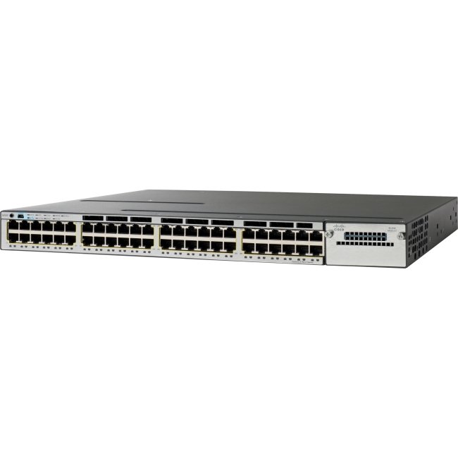 Cisco Catalyst Layer 3 Switch - Refurbished WS-C3750X-48PFL-RF WS-C3750X-48PF-L