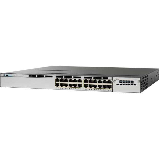 Cisco Catalyst Layer 3 Switch - Refurbished WS-C3750X-24T-S-RF 3750X-24T-S