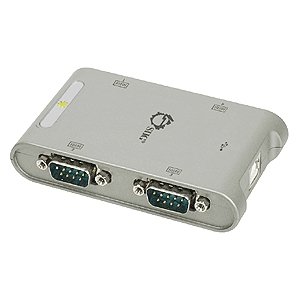 SIIG 4-Port USB to RS-232 Serial Adapter Hub JU-SC0111-S1