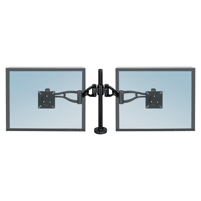 Fellowes Professional Series Depth Adjustable Dual Monitor Arm - TAA Compliant 8041701