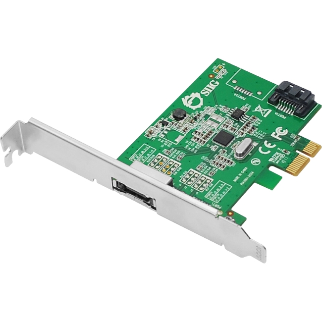 SIIG DP eSATA 6Gb/s 2-Port PCIe i/e SC-SA0N11-S1