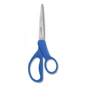 Westcott Preferred Line Stainless Steel Scissors, 8" Long, Blue, 2/Pack ACM15452 15452