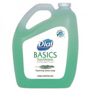 Dial Professional Basics Foaming Hand Soap, Original, Honeysuckle, 1 gal Bottle DIA98612 1700098612