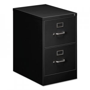 Alera Two-Drawer Economy Vertical File, Legal, 18 1/4w x 26 1/2d x 29h, Black ALEVF1929BL VF1929BL