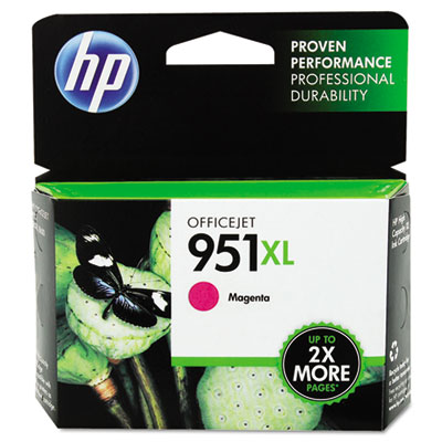 HP 951XL, (CN047AN) High Yield Magenta Original Ink Cartridge HEWCN047AN CN047AN