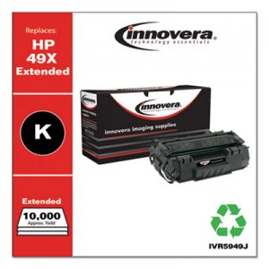 Innovera Remanufactured Q5949X(J) (49XJ) High-Yield Toner, Black IVR5949J