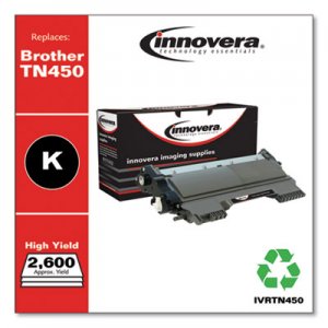 Innovera Remanufactured TN450 High-Yield Toner, Black IVRTN450